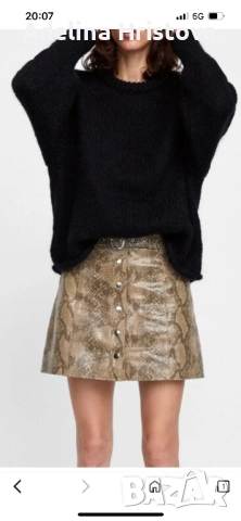 Еко кожа змия пола Zara M