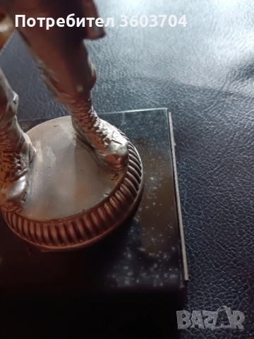 статуетка на войник, снимка 2 - Антикварни и старинни предмети - 52086384