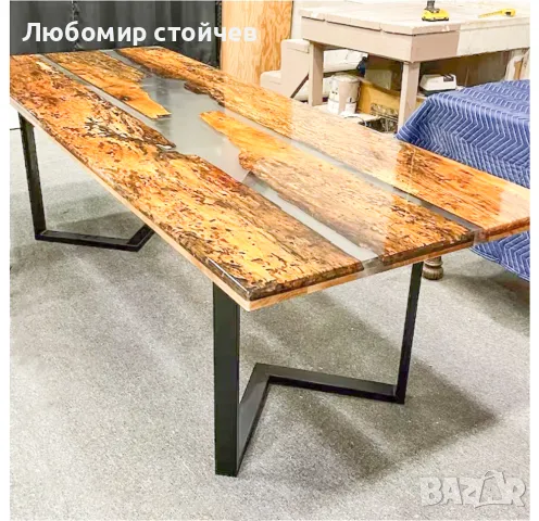 Метални крака за маса, трапезна маса, холна маса, снимка 3 - Маси - 47691312