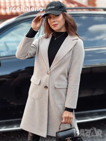 MODELOVA Дамско дълго палто oversize, 3цвята , снимка 9 - Палта, манта - 47646188