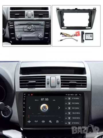 Мултимедия, Двоен дин, за Subaru Forester, Навигация, за Субаро, радио, плеър 9“, Android, 2 DIN  , снимка 2 - Аксесоари и консумативи - 38381117