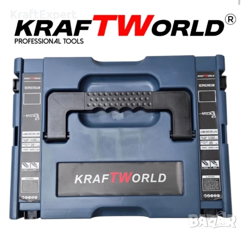 Професионален Акумулаторен Саблен Трион KraftWorld + 3 ножчета, снимка 8 - Други инструменти - 50482668