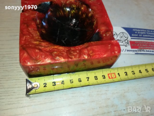 КЕХЛИБАРЕН ПЕПЕЛНИК 0412231053, снимка 8 - Антикварни и старинни предмети - 43264804