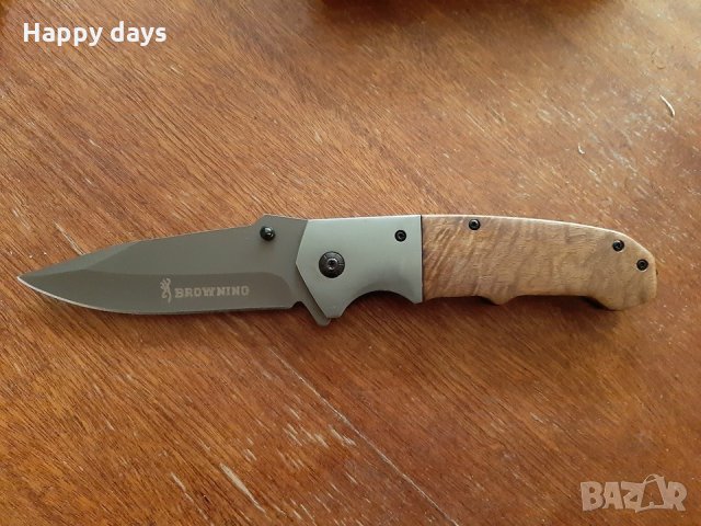 Сгъваем нож Browning, снимка 1 - Ножове - 27642845