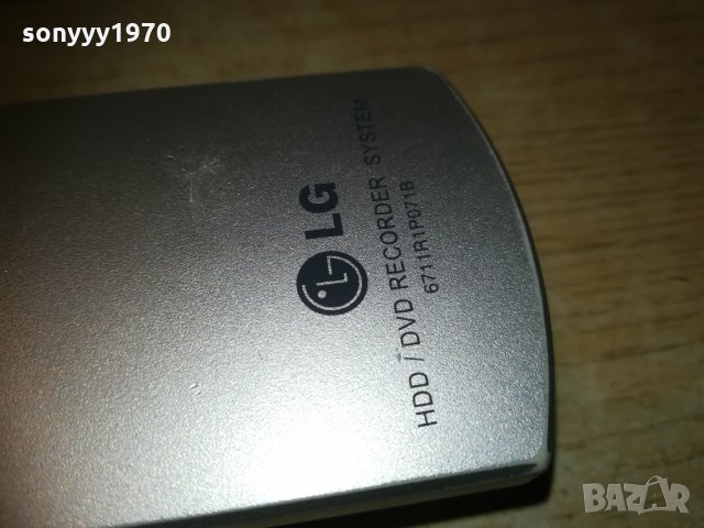 lg rh4810v hdd/dvd recorder+remote 0304211225, снимка 17 - Плейъри, домашно кино, прожектори - 32407416