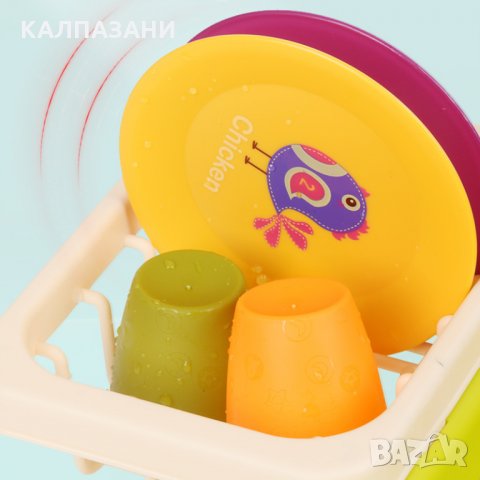 Детска кухненска мивка със съдове и вода 8208, снимка 4 - Образователни игри - 34937979