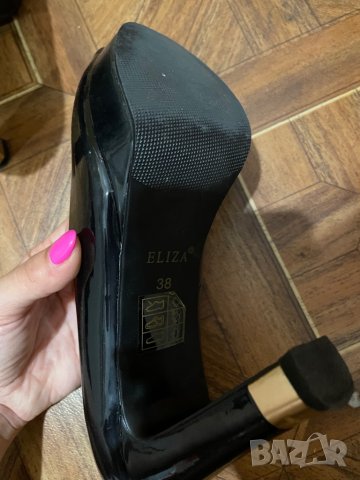 Дамски официални обувки на висок ток 38 номер, снимка 6 - Дамски обувки на ток - 37064898