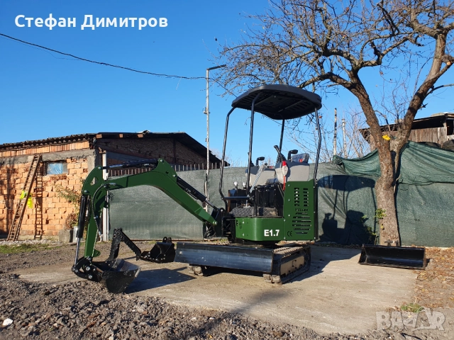 Мини Багер Müller Е1.7, снимка 3 - Селскостопанска техника - 52752609