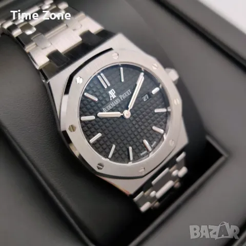 Audemars Piguet Royal Oak 33mm Steel Black Dial Дамски Различни Варианти, снимка 4 - Дамски - 48183161