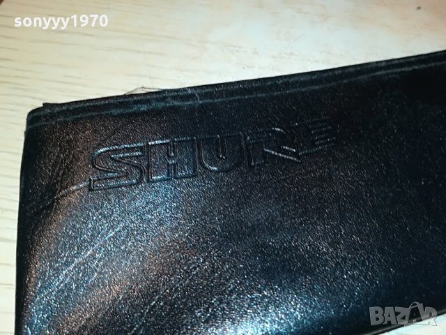 SHURE-КОЖЕН КАЛЪФ ЗА ЖИчЕН МИКРОФОН, снимка 2 - Микрофони - 26651578