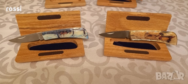 MAGNUM Сгъваеми ловни ножове с различни животни, специална кутия. Нови. Нож., снимка 4 - Ножове - 39828360