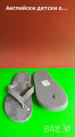 Английски детски джапанки, снимка 4 - Детски сандали и чехли - 28854313