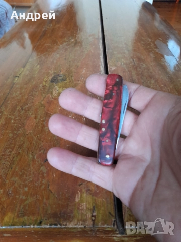 Стар джобен нож,ножче,ножка #145, снимка 3 - Други ценни предмети - 51881712