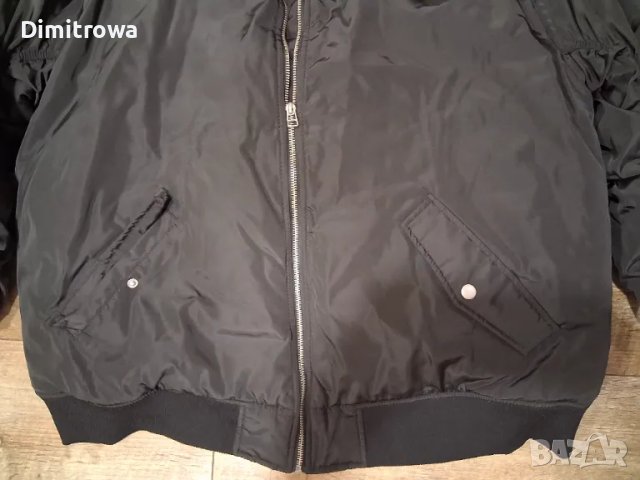 р-р L H&M Овърсайз бомбър яке, снимка 4 - Якета - 48230676