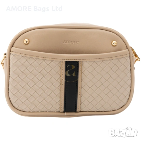 Ежедневна дамска чанта AMORE Elisa - Beige