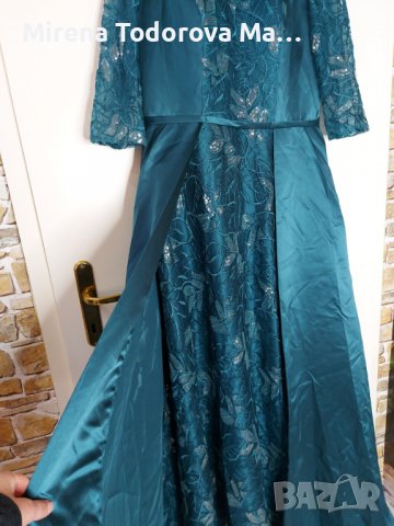 Абитуриентска рокля. EU 46 XL-300лв., снимка 4 - Рокли - 36684686