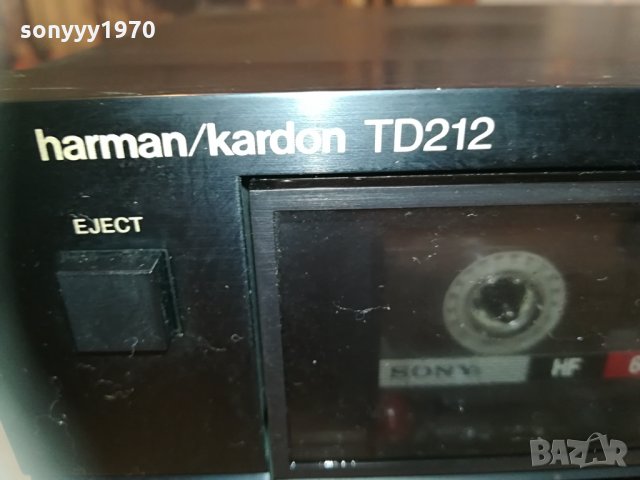 harman/kardon td212 made in japan 1104212116, снимка 7 - Декове - 32510683