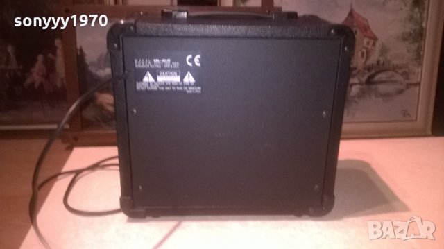 fame ml-20r guitar amplifier-33х31х17см-внос холандия, снимка 14 - Ресийвъри, усилватели, смесителни пултове - 27820697