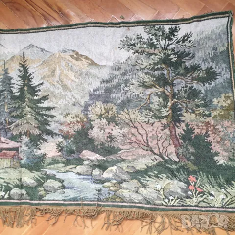 Старинен ковьор,пано за стена, снимка 7 - Антикварни и старинни предмети - 49039861