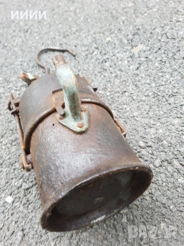 Лампа фенер миньорска, снимка 4 - Антикварни и старинни предмети - 53191873