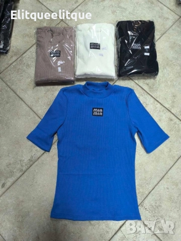 поло блуза miu miu, снимка 3 - Блузи с дълъг ръкав и пуловери - 52383258