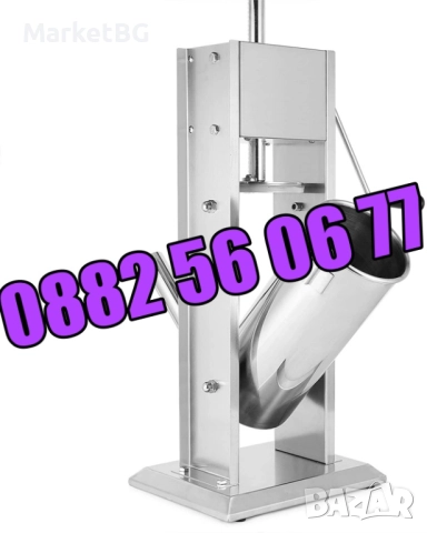 Професионална Пълначка за месо, кайма, луканки, суджук 10 литра, снимка 3 - Друго търговско оборудване - 51787285