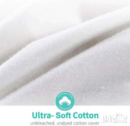 200x200см Премиум Зимна Завивка с Естествен Гъши Пух (1520гр), APSMILE, снимка 6 - Олекотени завивки и одеяла - 52462595