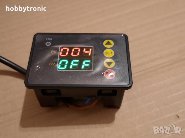 LED автоматичен таймер T2310 за вграждане,  220V, снимка 1