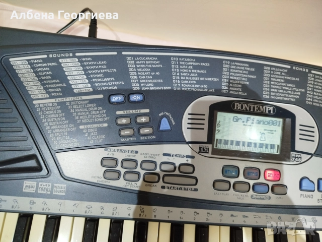 Синтезатор BONTEMPI PM 746, снимка 5 - Синтезатори - 51836242