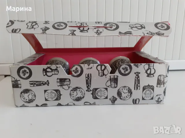 Немски чаши за ракия Antik*Vintage #39., снимка 3 - Антикварни и старинни предмети - 47495181