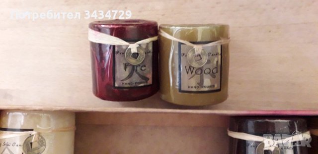 Ароматизирани свещи, снимка 4 - Декорация за дома - 38003076