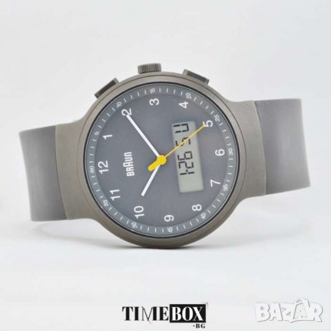 BRAUN Gray Classic Digital BN0159GYGYG Rubber. Мъжки часовник, снимка 3 - Мъжки - 28515959