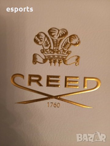 Автентична подаръчна кутия Creed - бяла с златисти нишки, снимка 4 - Други - 32752377