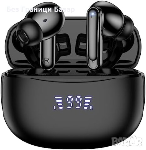 Нови Bluetooth 5.3 слушалки Водоустойчиви LED индикатор Earbuds, снимка 1 - Bluetooth слушалки - 43163096