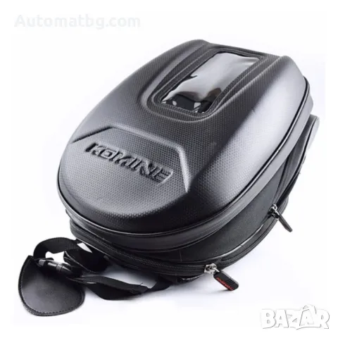 Мото раница Automat, Водоустойчива, 35x25x23см, Черен