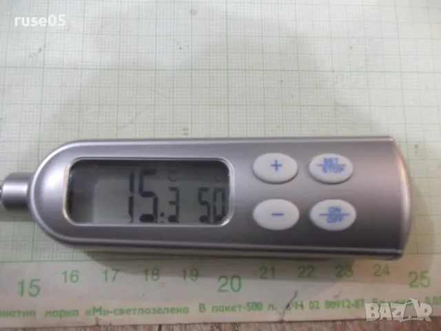 Термометър за храни и течности работещ, снимка 2 - Други - 48825370