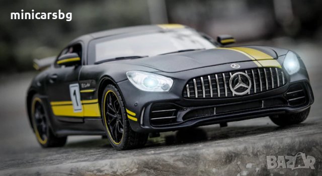 Метални колички: Mercedes-AMG GT R (Мерцедес АмГ), снимка 8 - Колекции - 31146624