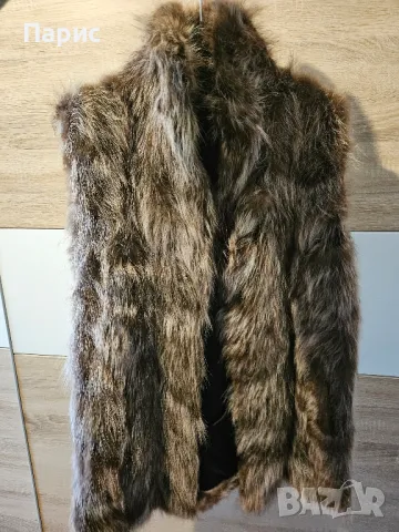 Естествен косъм Елек, снимка 15 - Палта, манта - 23010039