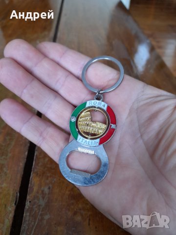 Стар ключодържател Italia,Roma, снимка 3 - Други ценни предмети - 39565798