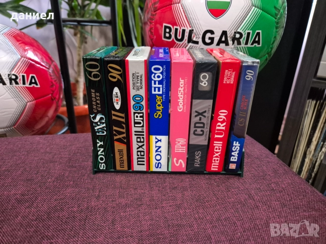 Нови запечатани аудио касети - хромни и нормални