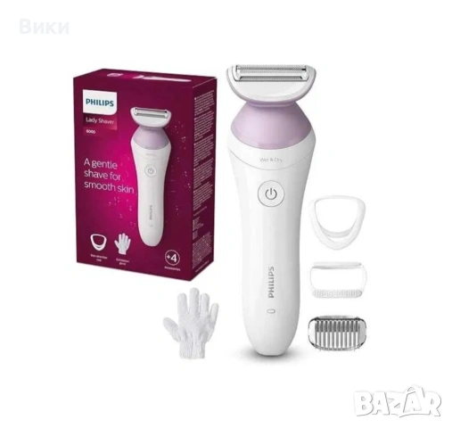 Нова безжична самобръсначка Philips Series 6000 BRL136/00 мокро и сухо, снимка 2 - Електрически самобръсначки - 53395945