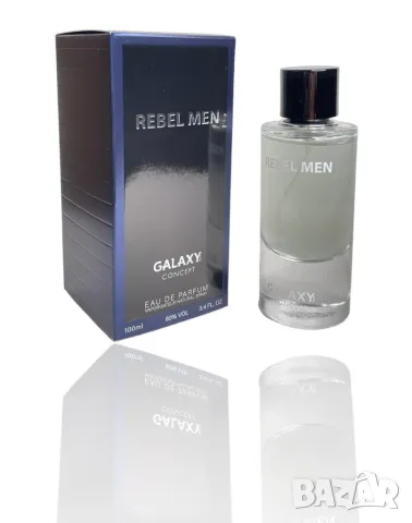 Мъжки парфюм Rebel Man- Galaxy Plus - Eau de parfum - 100ml, снимка 4 - Мъжки парфюми - 49160764