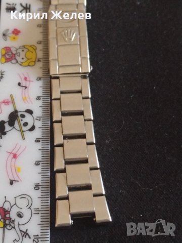 Верижка за часовник Ролекс за части метална 42551, снимка 4 - Каишки за часовници - 43760408