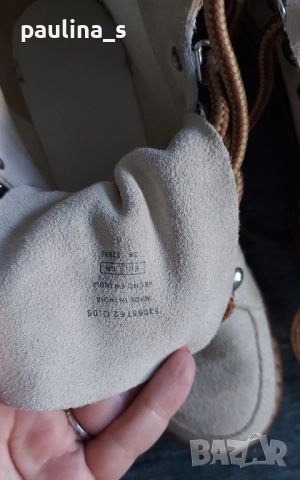 Два чифта / Маркови боти от естествен велур и кожа "Esprit" и "Mango" / N37, снимка 15 - Дамски боти - 42373805