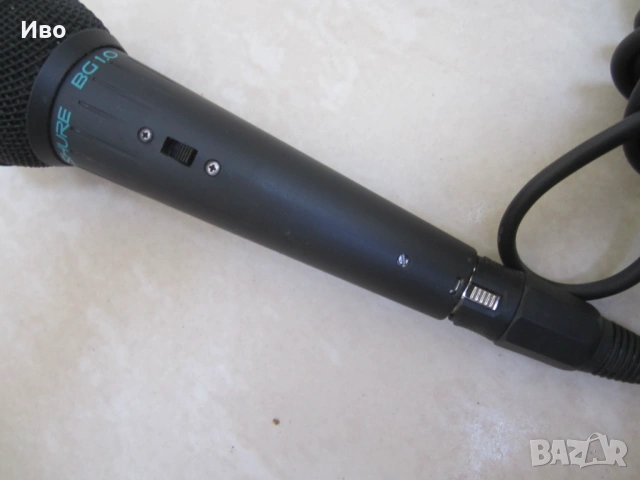 Микрофон Shure BG 1.0 , снимка 4 - Микрофони - 53571901