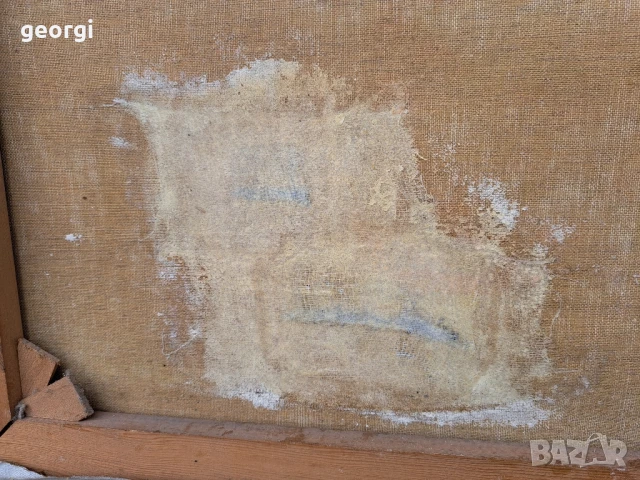 голяма стара картина натюрморт , снимка 12 - Картини - 51392256