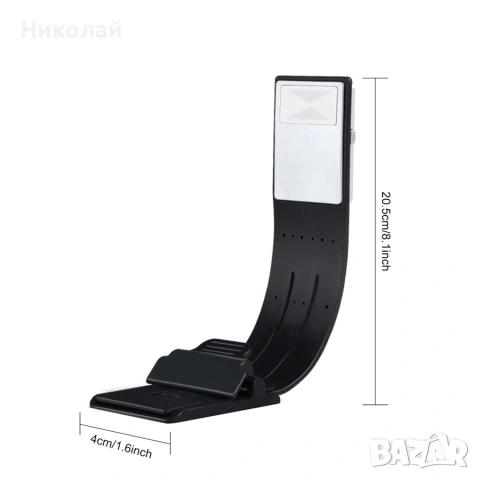 Led лампа със щипка , снимка 14 - Лед осветление - 53453762