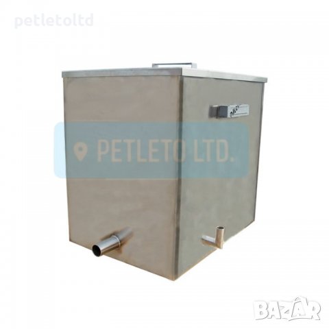 Восъкотопилка с вътрешна кошница и капак, INOX, за 7/10 цели рамки 