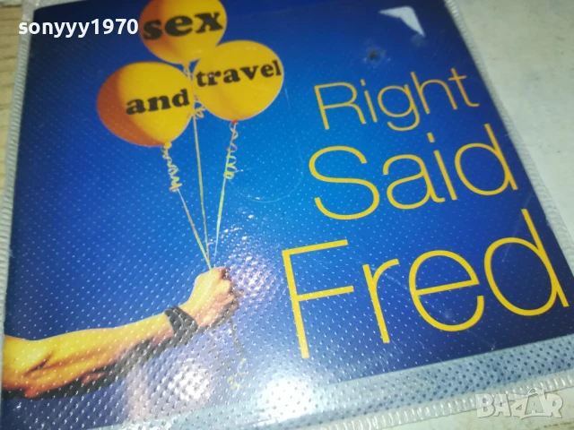 RIGHT SAID FRED CD-MADE IN GERMANY 0907251639, снимка 4 - CD дискове - 50964317