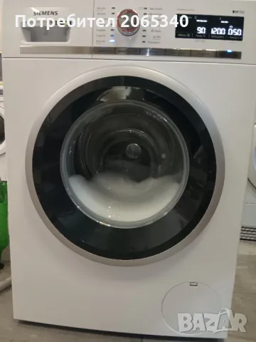 ПЕРАЛНЯ SIEMENS iQ 700 9 кг 1400об А+++, снимка 8 - Перални - 47753934